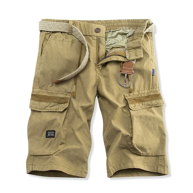 Herren Cargo-Shorts mit praktischem Gummizug und mehreren Taschen Aliams