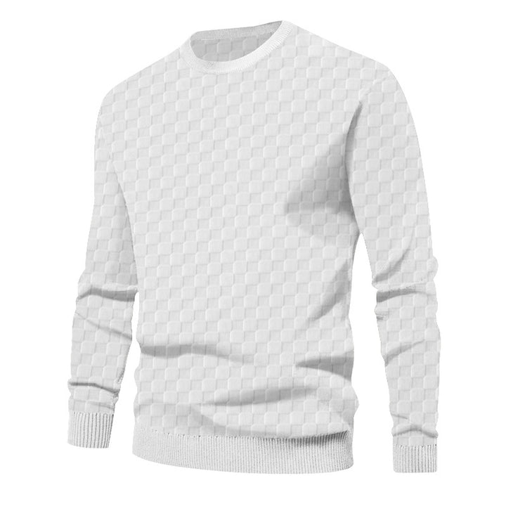 Herren Strickpullover mit strukturiertem Design Aliams