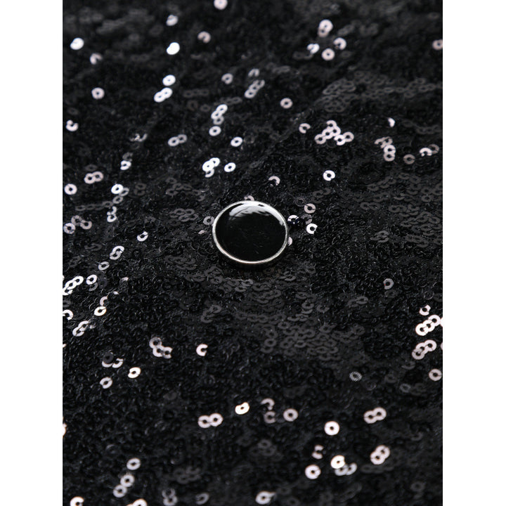 Herren Extravaganter Paillettenveste Aliams