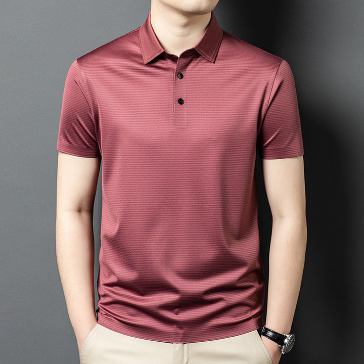 Herren Sportliches Polohemd mit atmungsaktiver Struktur Aliams