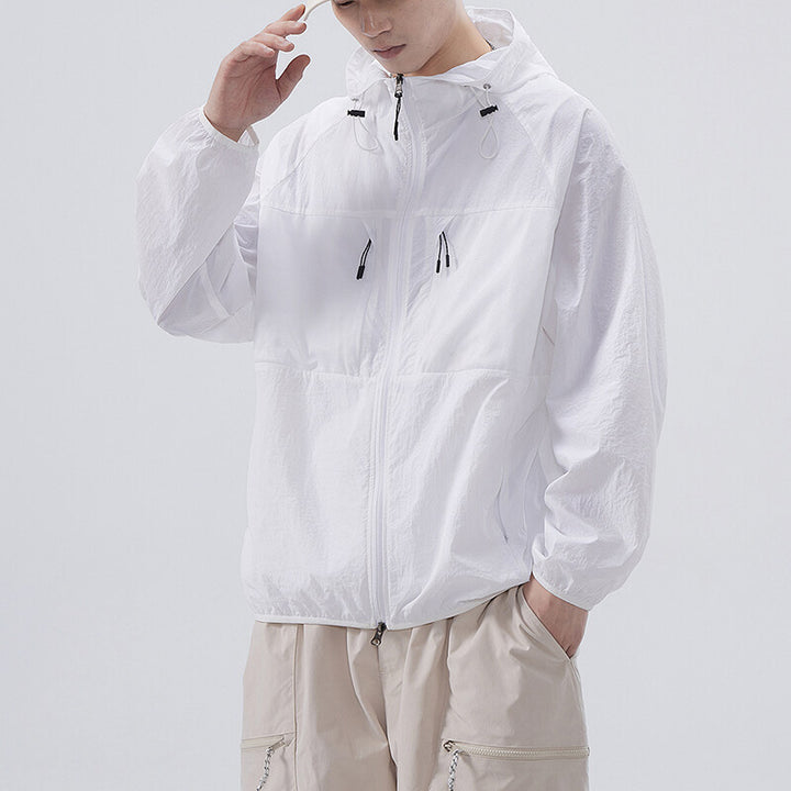 Herren Atmungsaktive Outdoor-Jacke mit Netzdetails Aliams