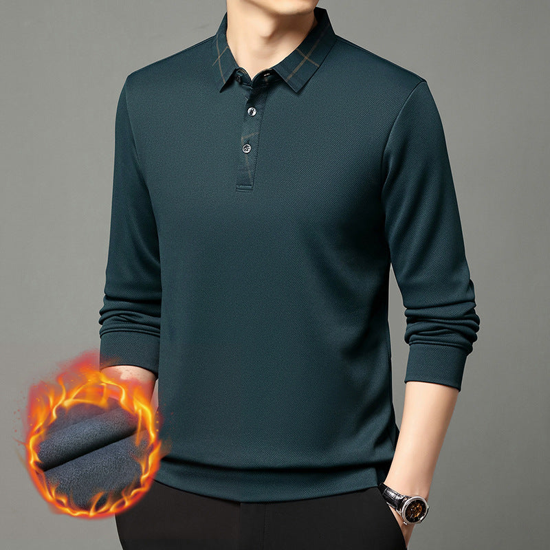 Herren funktionales Poloshirt mit strukturiertem Kragen Aliams