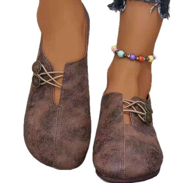 Damen Komfortable und Stilvolle Slipper mit Dekorativen Schnürdetails Aliams