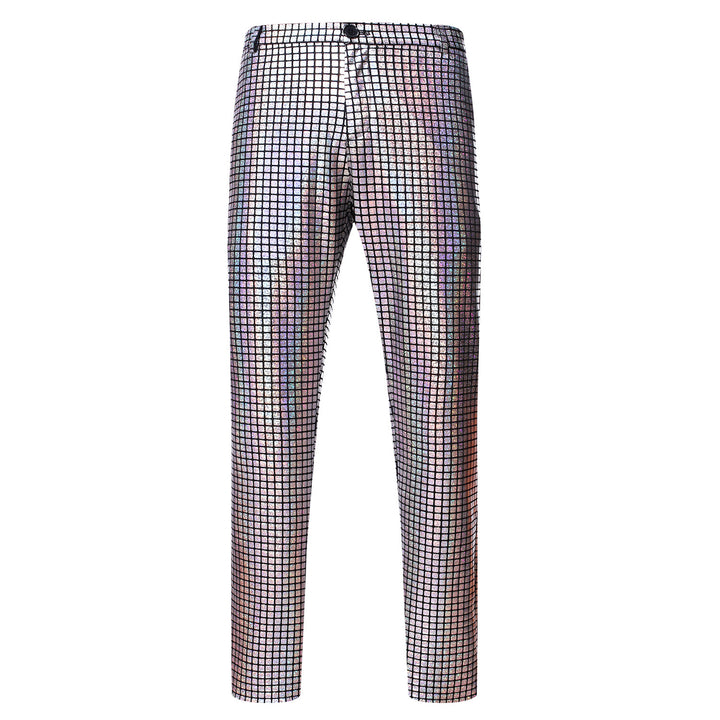 Herren Glamouröse Pailletten-Hose mit modernem Schnitt Aliams