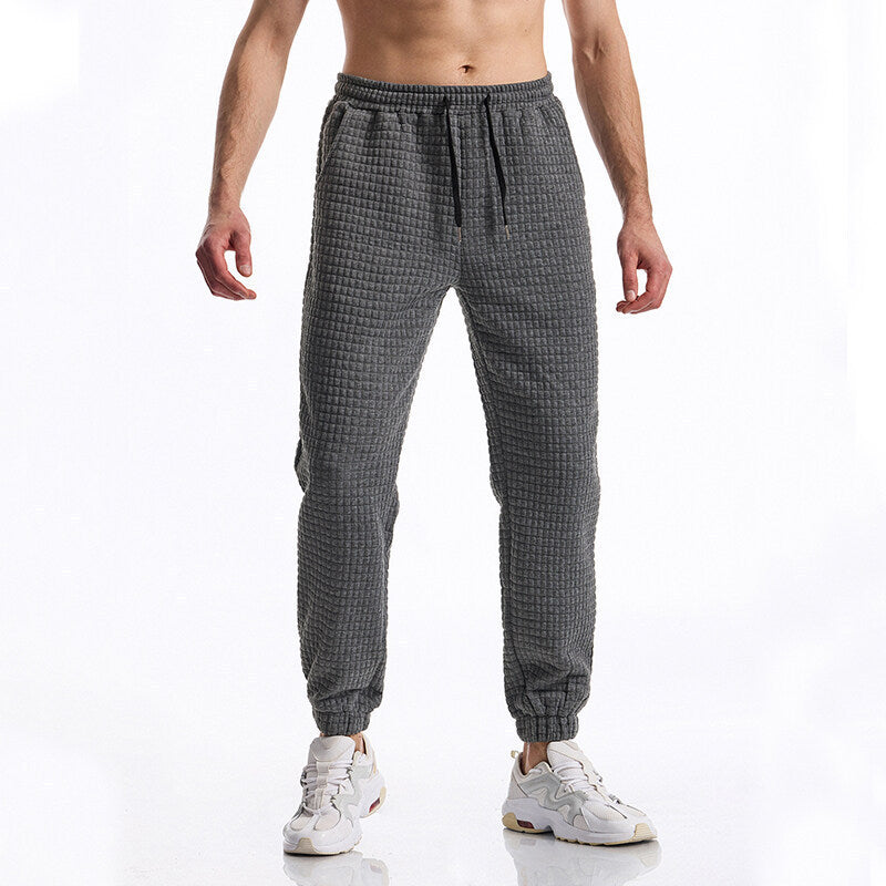 Herren bequeme Sweatpants mit hohem Bund und elastischem Komfort Aliams