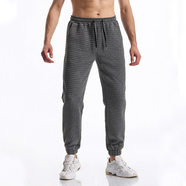 Herren bequeme Sweatpants mit hohem Bund und elastischem Komfort Aliams