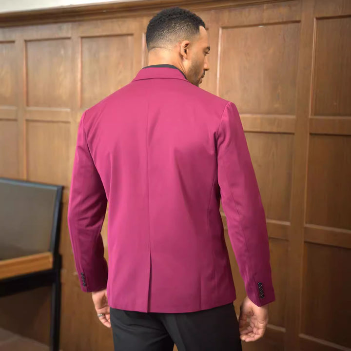 Herren eleganter Sakko mit modernem Schnitt Aliams