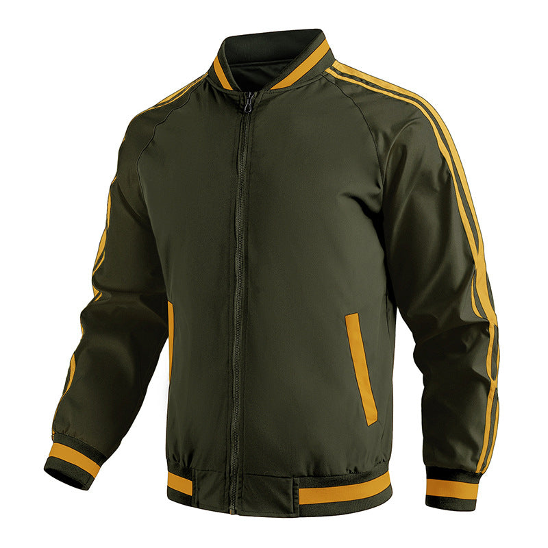 Herren sporty Baseballjacke Aliams