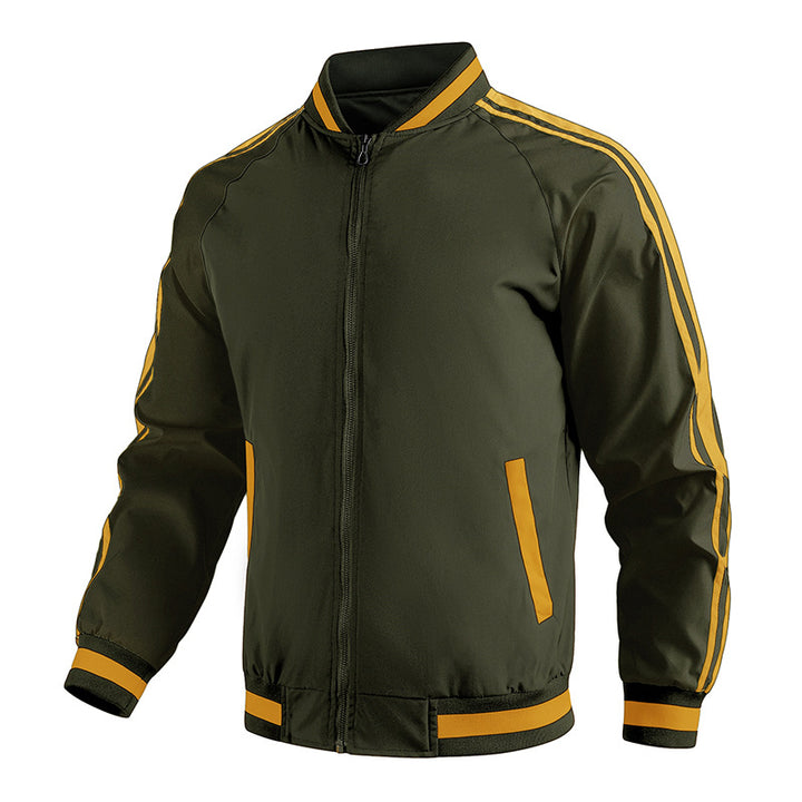 Herren sporty Baseballjacke Aliams