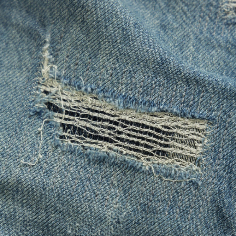 Herren lässige Jeans mit modischem Destroyed-Look Aliams