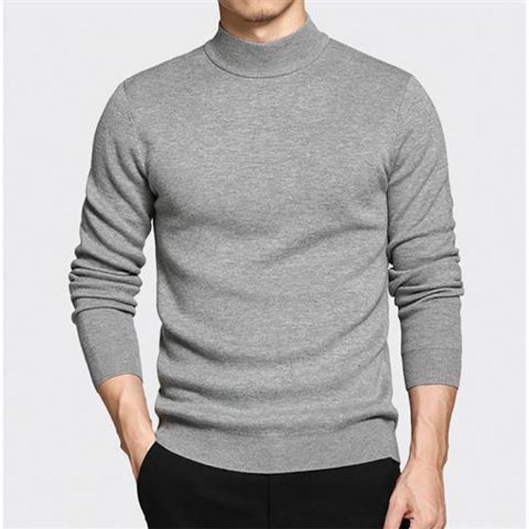 Herren Hochwertiger Rollkragenpullover Aliams