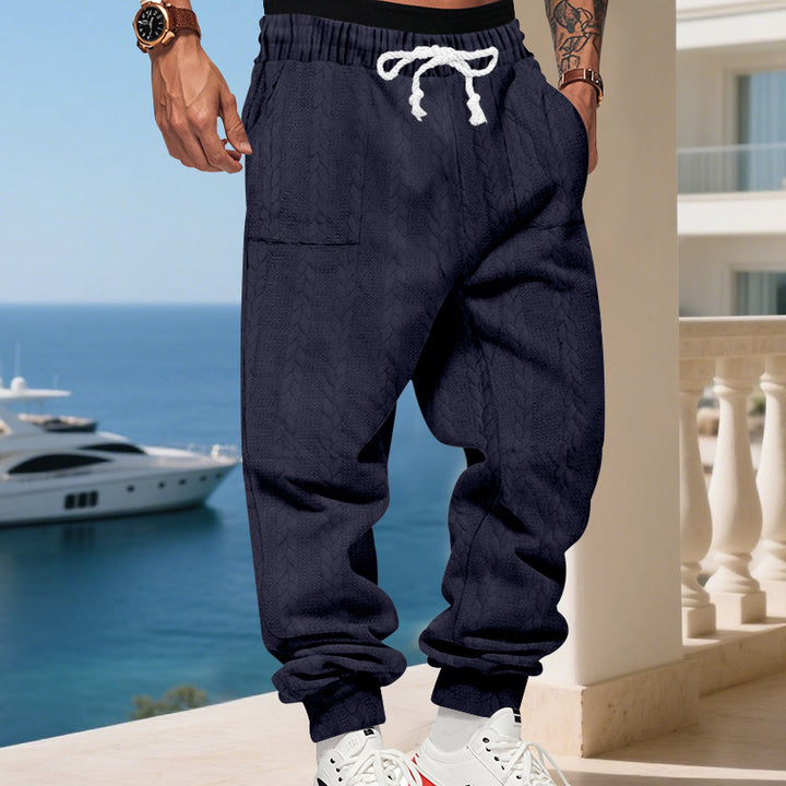 Herren gemusterte lässige Jogginghose Aliams