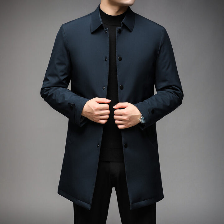 Herren elegante Übergangsjacke mit praktischem Design Aliams