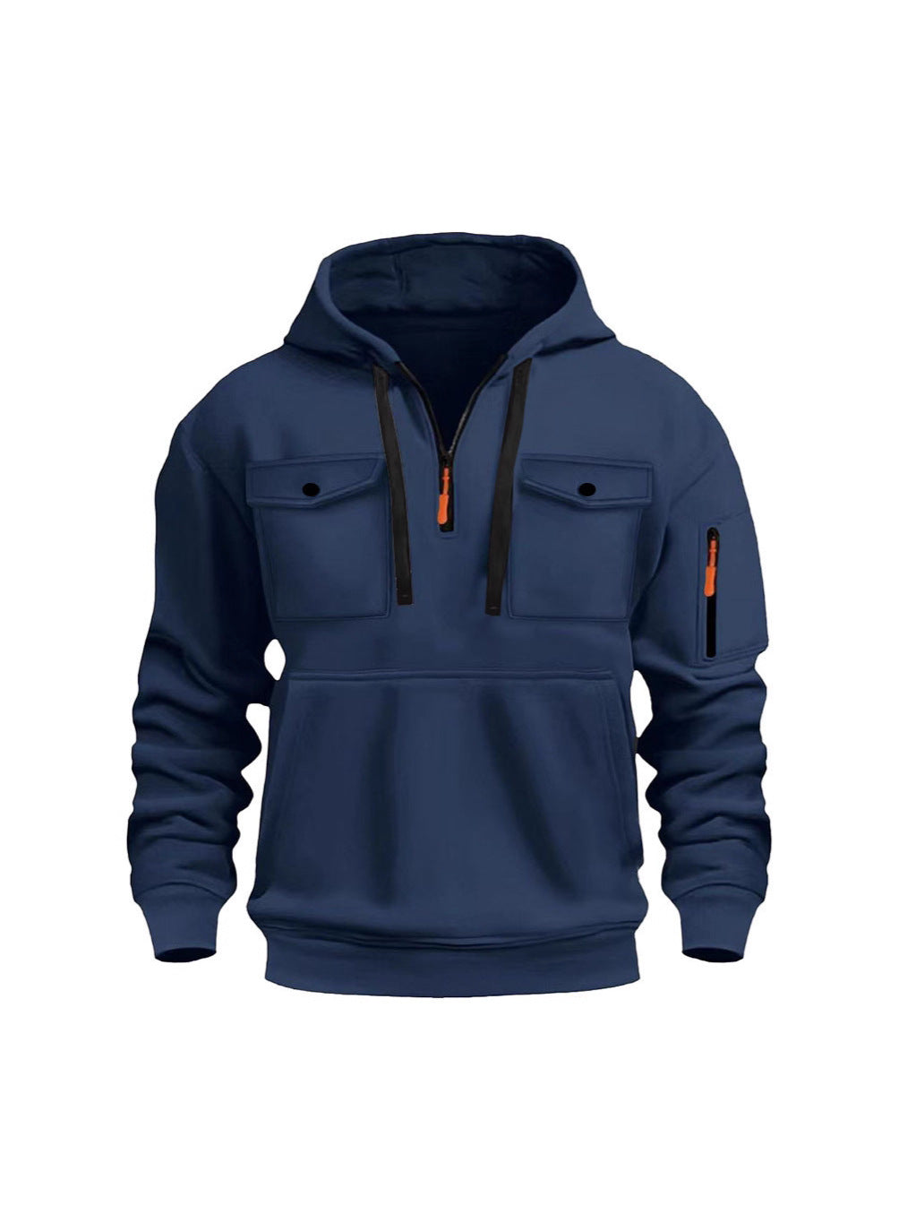 Herren Funktionspullover mit praktischen Taschen Aliams