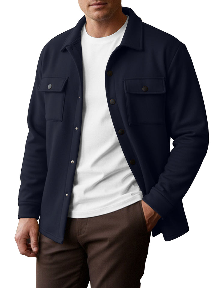 Herren Freizeithemd mit verschließbaren Brusttaschen Aliams