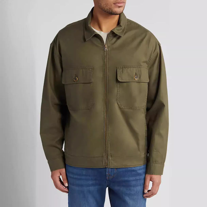 Herren utility Jacke im modernen Design mit praktischen Taschen Aliams