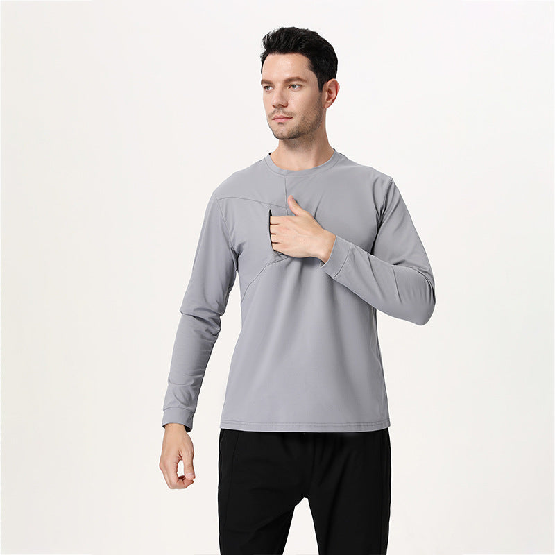 Herren Funktionsshirt mit praktischem Reißverschluss und innovativem Belüftungssystem Aliams