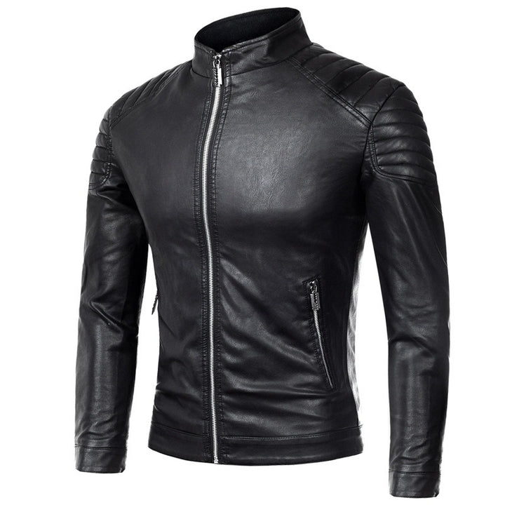 Herren Bikerjacke aus Leder Aliams