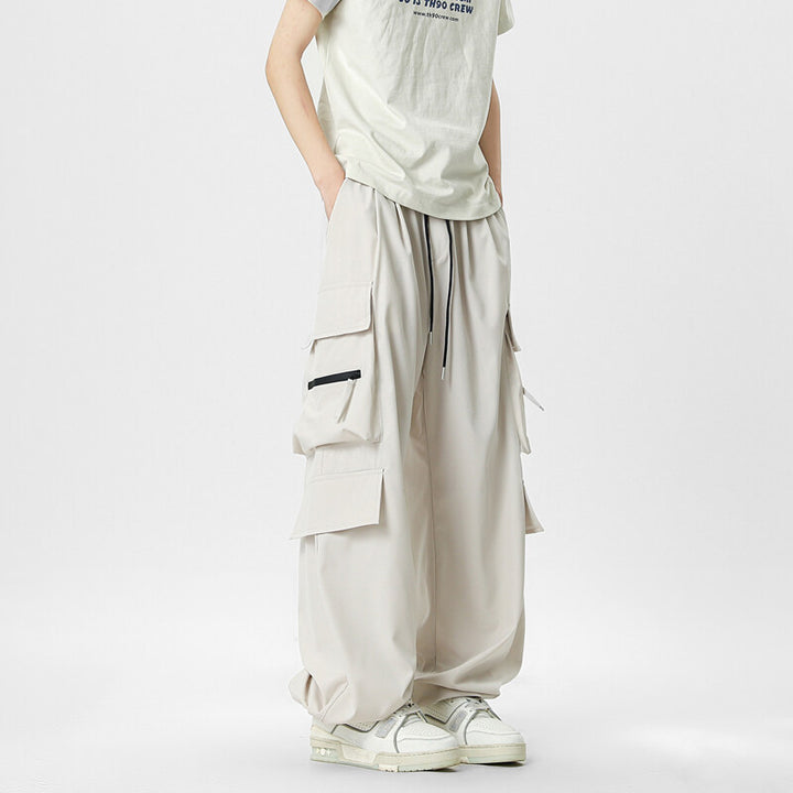 Unisex Cargo-Hose mit praktischen Seitentaschen und elastischem Bund Aliams