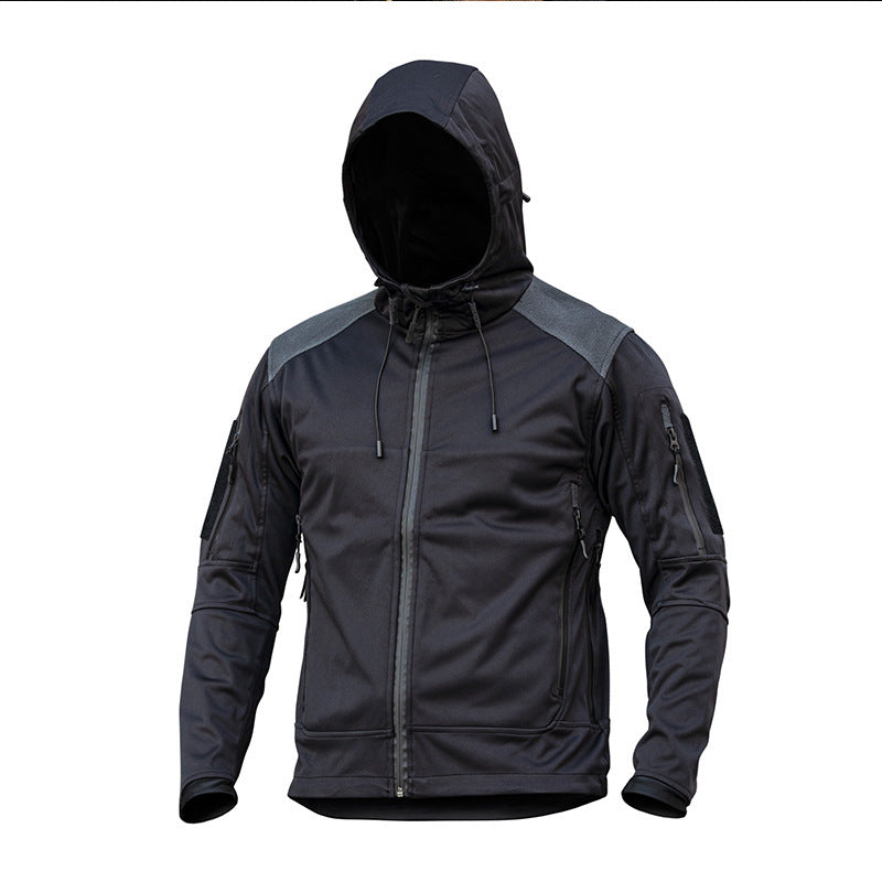 Herren funktionale Outdoor-Jacke mit isolierter Steppstruktur Aliams