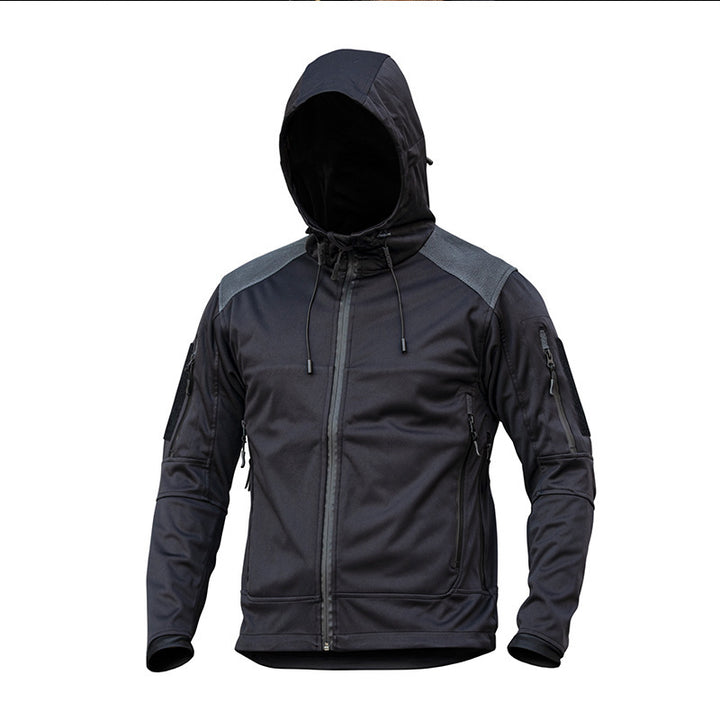 Herren funktionale Outdoor-Jacke mit isolierter Steppstruktur Aliams