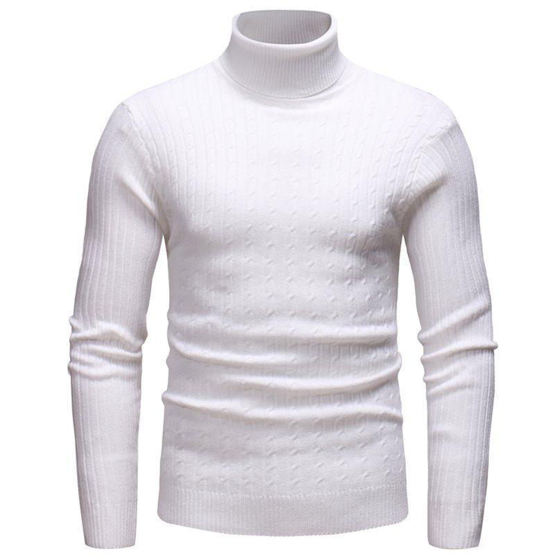 Herren feinstrick Rollkragenpullover Aliams