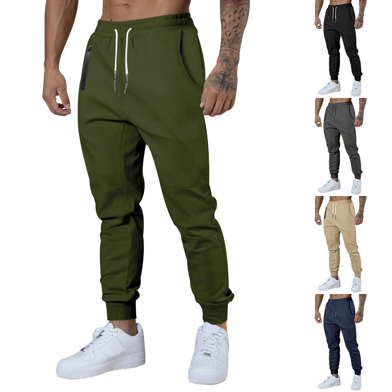 Herren Sportliche Jogginghose mit Kordelzug und praktischen Taschen Aliams