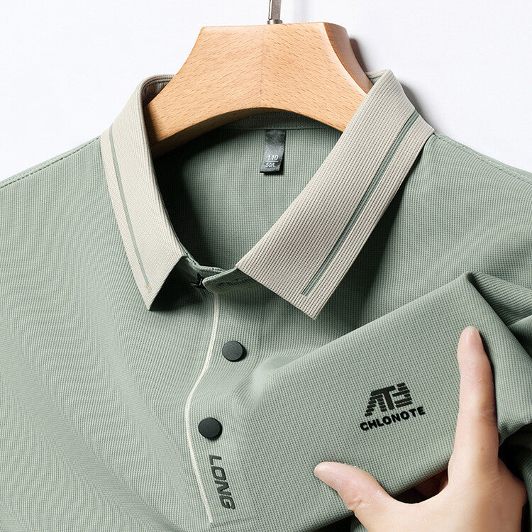 Herren feuchtigkeitsregulierendes Poloshirt mit modernem Kragen Aliams