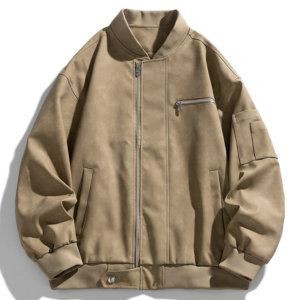 Herren Bomberjacke mit praktischem Design und funktionalen Taschen Aliams