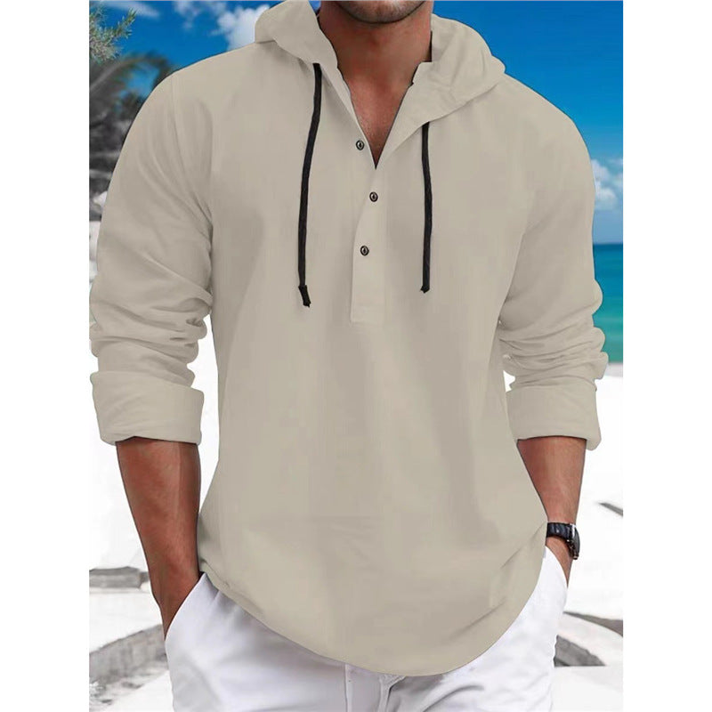 Herren Freizeitpullover mit Kapuze Aliams