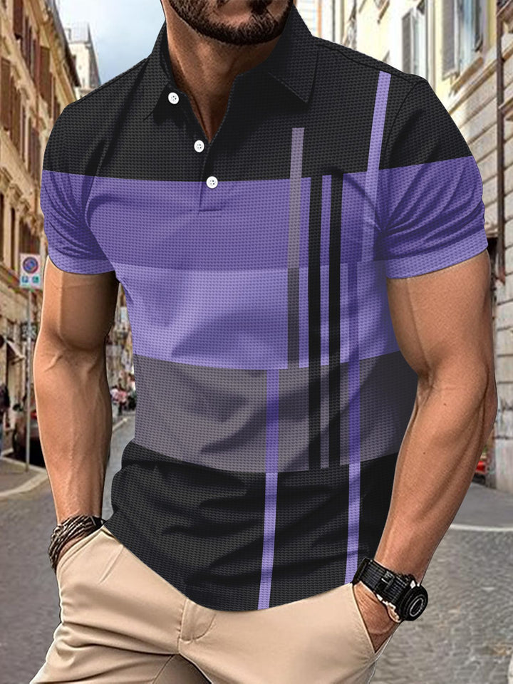 Herren Sportliches Piqué-Poloshirt Aliams