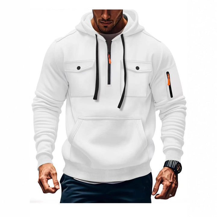 Herren Funktions Hoodie mit praktischen Taschen Aliams