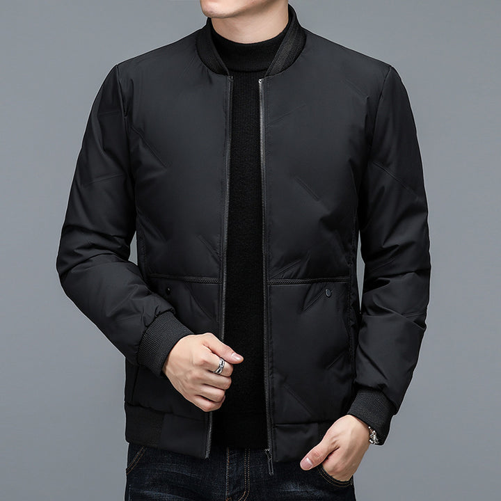 Herren Steppjacke mit elastischen Bündchen und praktischen Reißverschlusstaschen Aliams