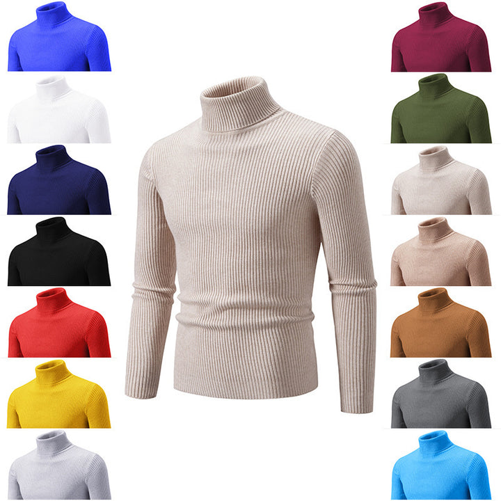 Herren Rollkragenpullover aus feinem Rippstrick Aliams 1758806066