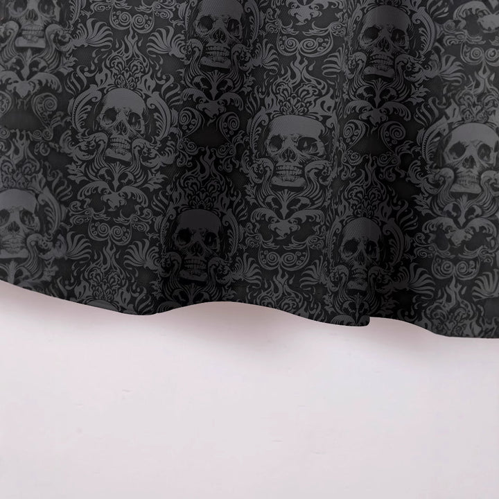 Herren Kurzarm Poloshirt mit einzigartigem Totenkopf-Design und atmungsaktivem Material Aliams