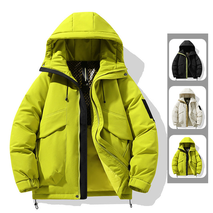 Herren isolierte Übergangsjacke mit praktischem Innenfutter Aliams