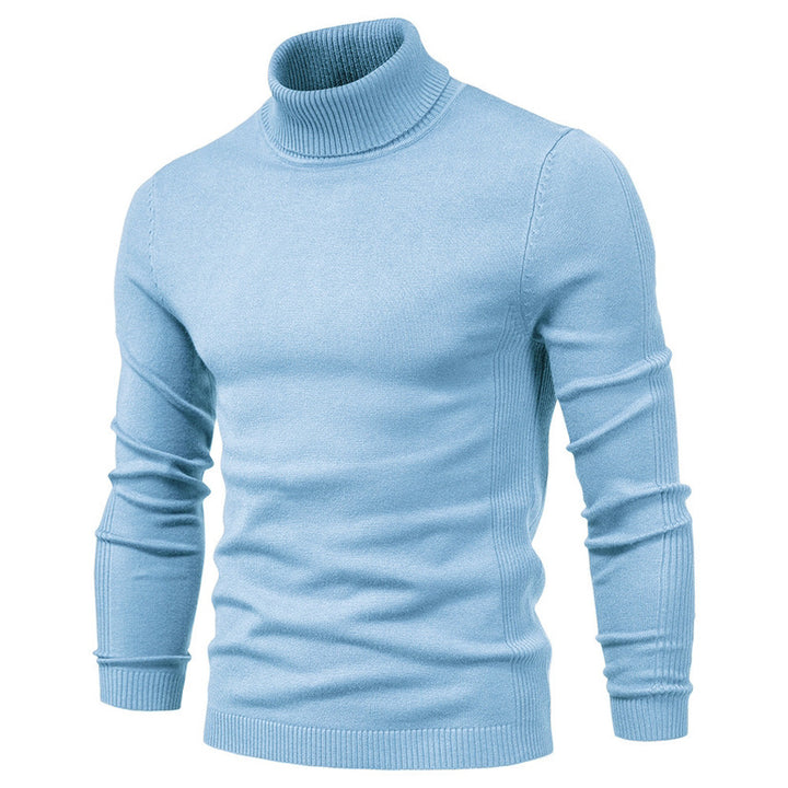 Herren Rollkragenpullover aus feinster Wolle Aliams