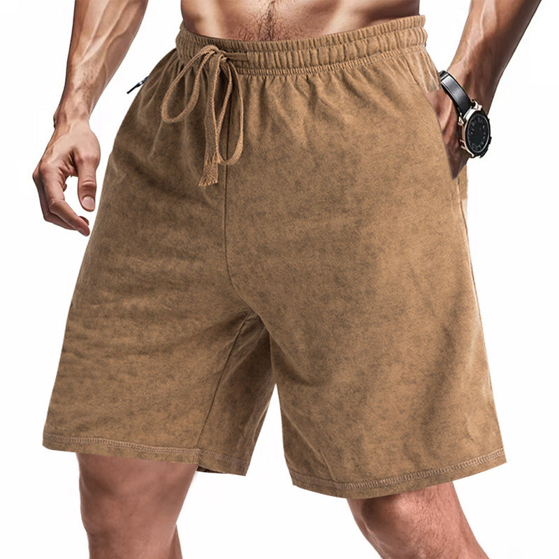 Herren Freizeitshorts mit weicher Textur und elastischem Bund Aliams