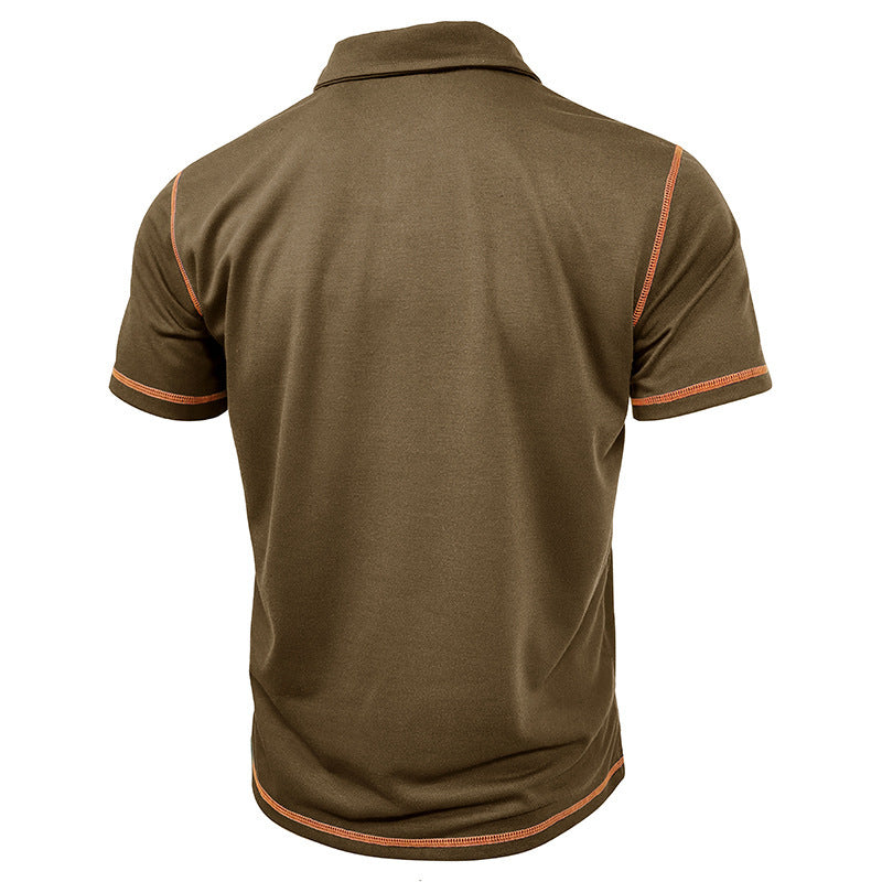 Herren Sportliches Poloshirt mit modernem Schnitt Aliams