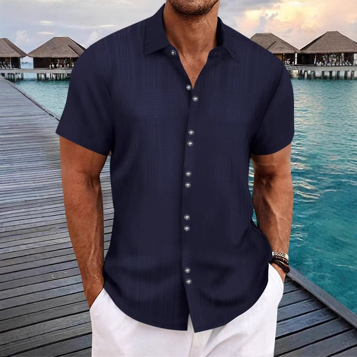 Herren Kurzarmhemd Aliams