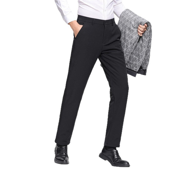 Herren Business-Hosen mit elastischem Bund und modischem Schnitt Aliams