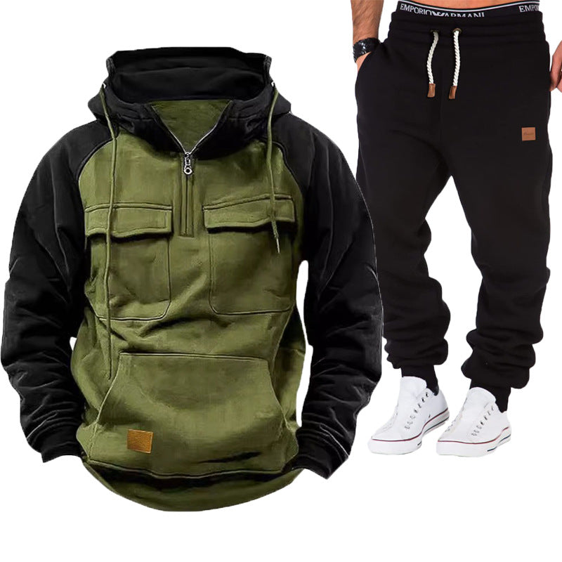 Herren Funktionspullover mit praktischen Taschen Aliams