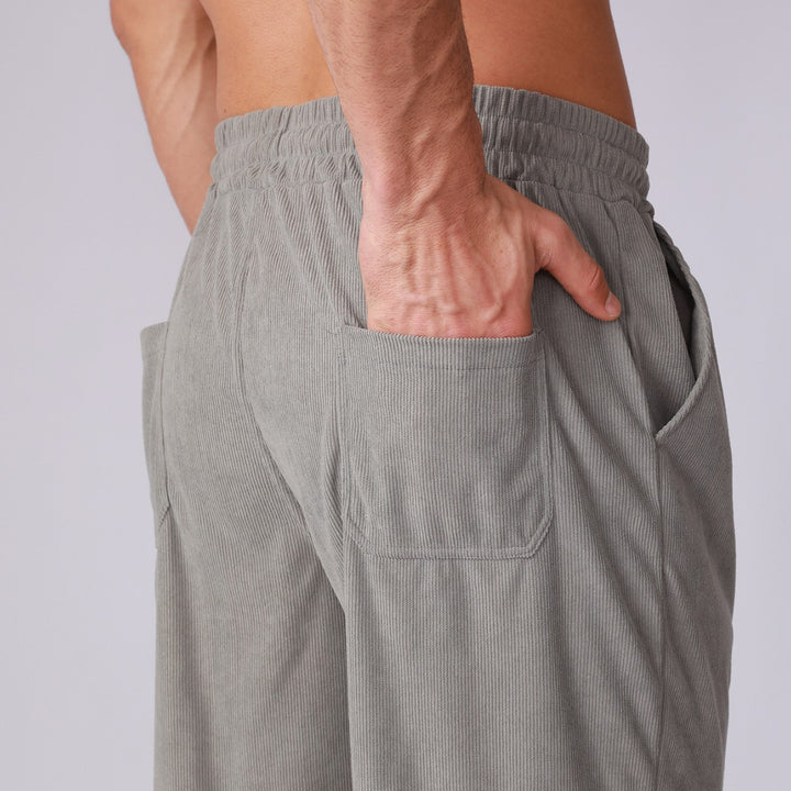 Herren Bequeme Relaxed Fit Freizeithose Aliams