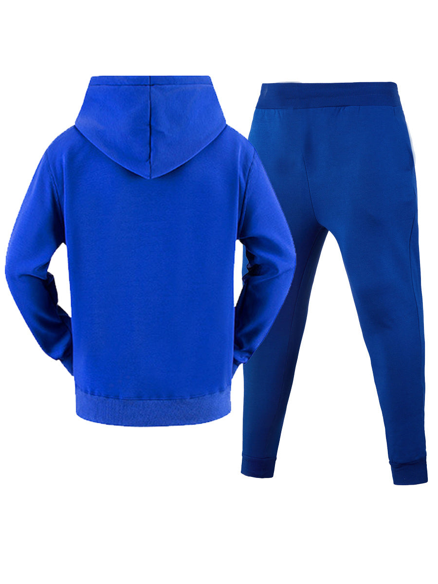 Herren Hoodie und Jogginghose Set mit modernem, stilvollem Grafikdesign Aliams