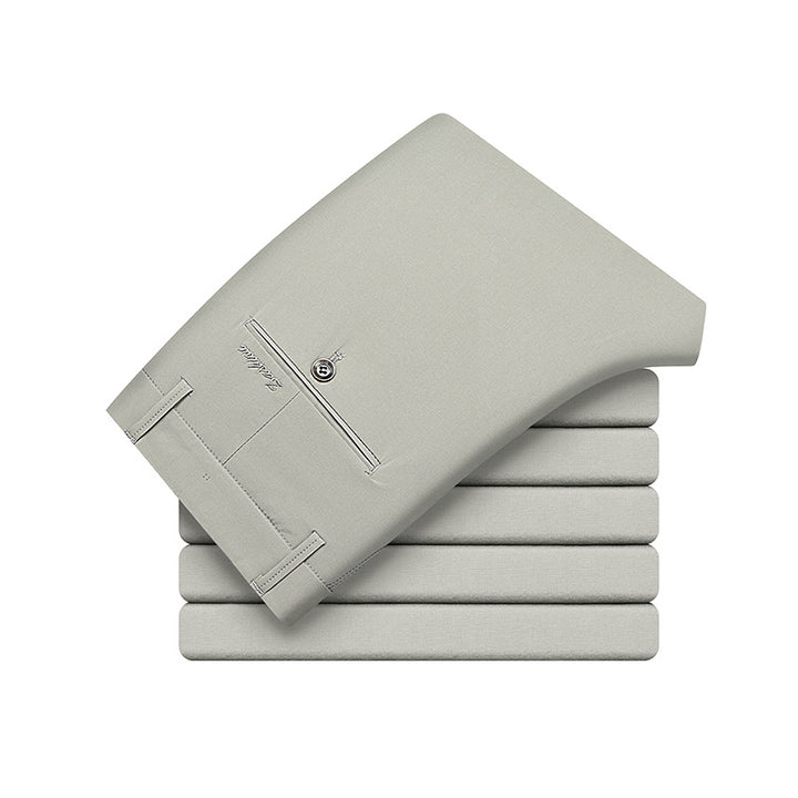 Herren elegante Business-Hose mit schmalem Schnitt und dehnbarem Material Aliams