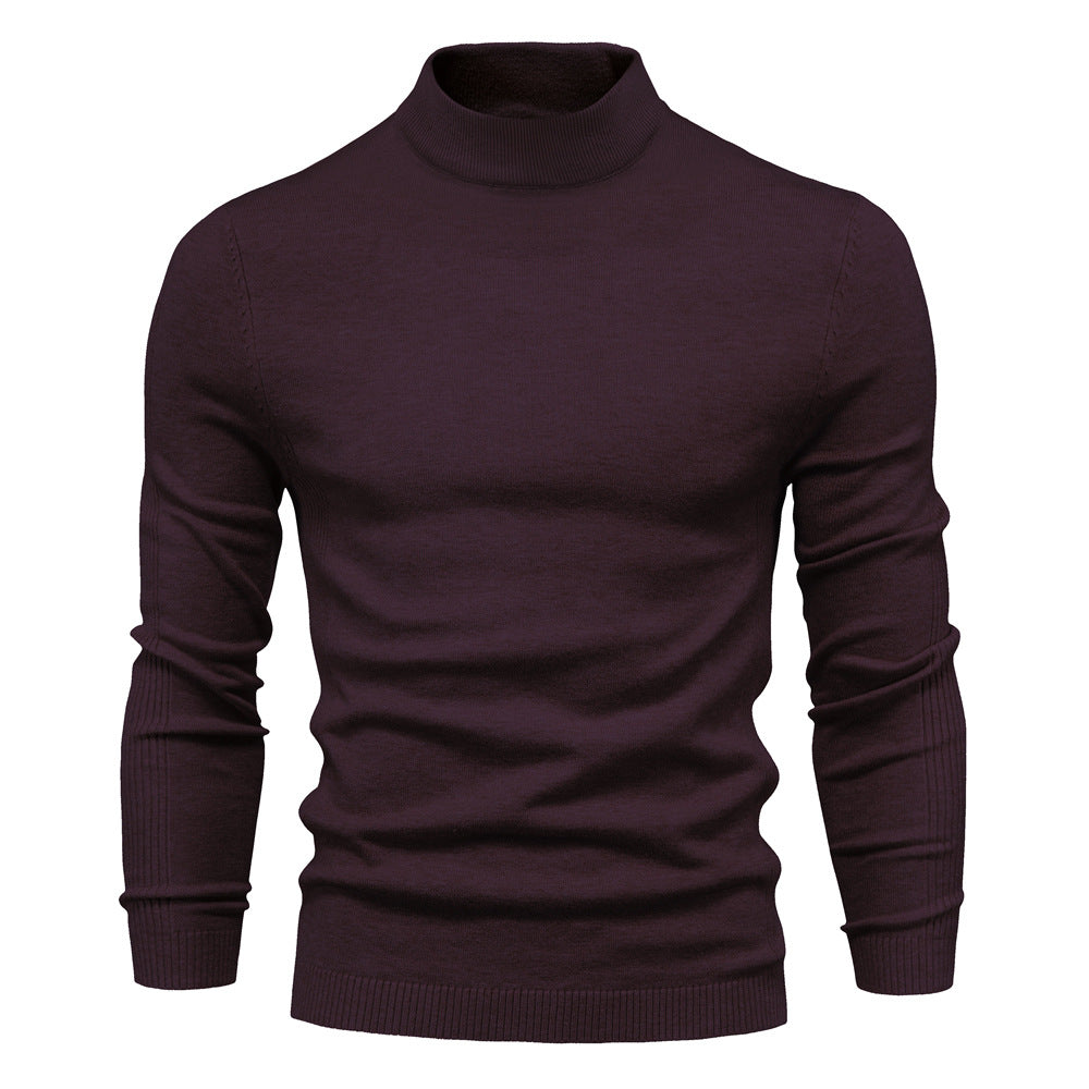 Herren Hochwertiger Rollkragenpullover Aliams