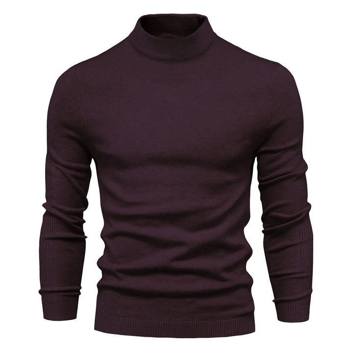 Herren Hochwertiger Rollkragenpullover Aliams
