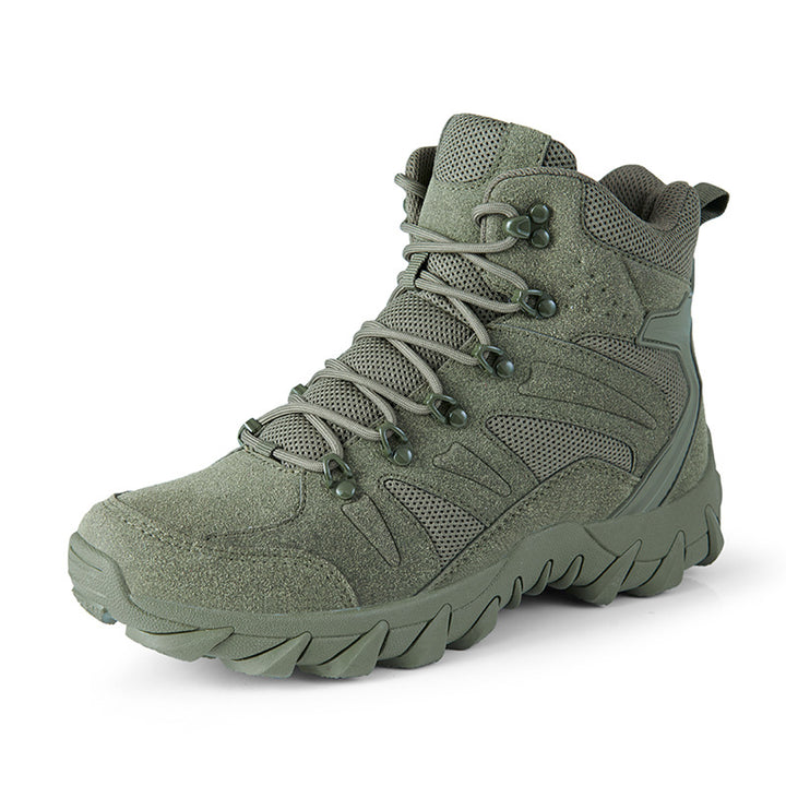 Wasserdichte Kampfstiefel Aus Leder
