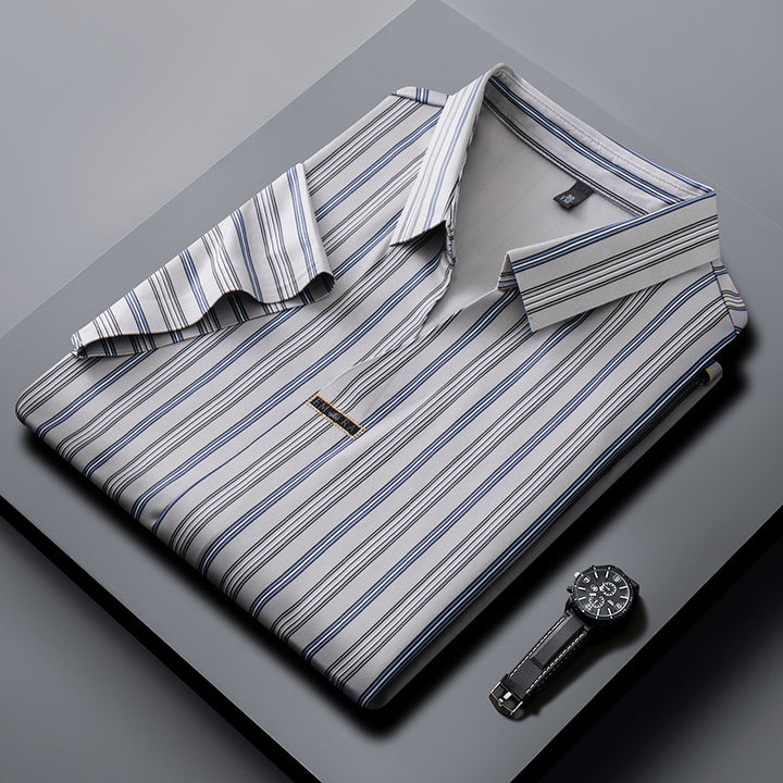 Herren Hemd mit stilvollem Karomuster und atmungsaktiver Baumwollmischung Aliams