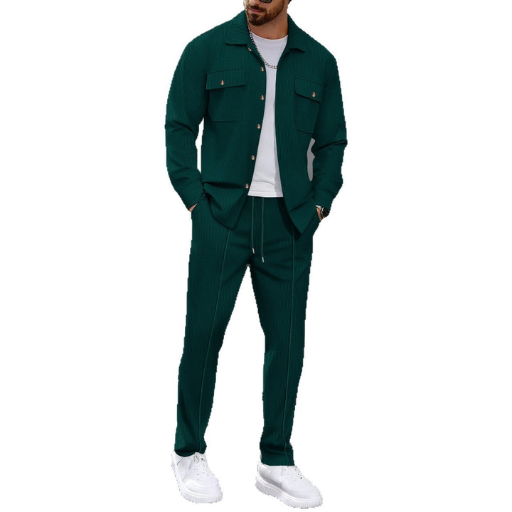 Herren elegante Freizeitjacke mit praktischen Taschen Aliams